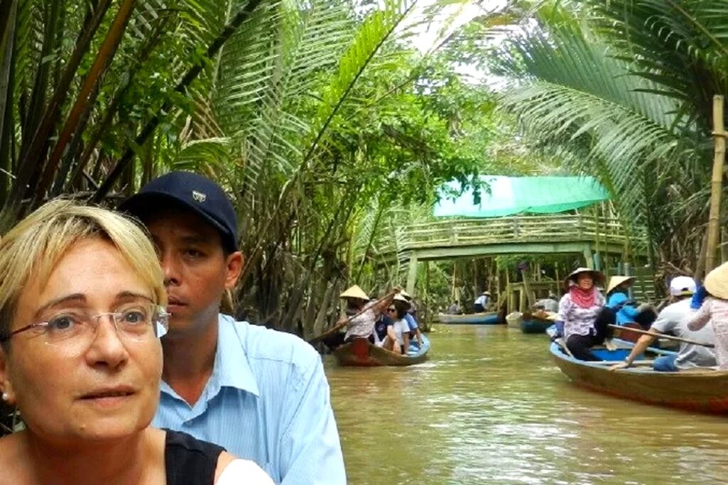 Il delta del Mekong, tra canali e palafitte