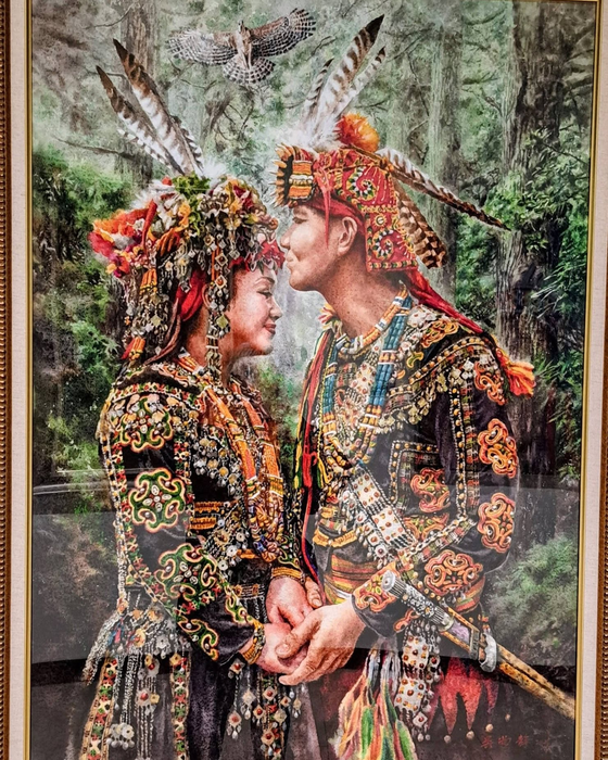 matrimonio tradizionale del popolo indigeno Paiwan di Taiwan